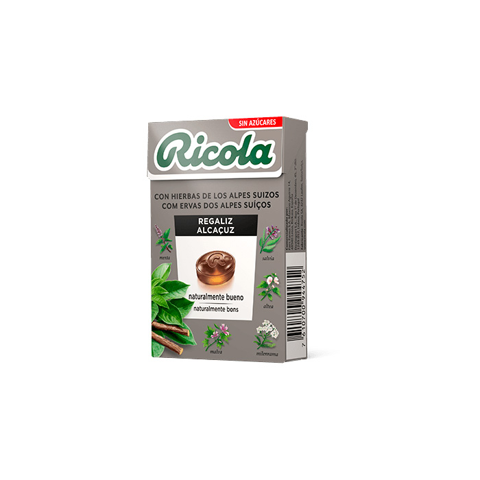 Ricola Caramelos Regaliz 50g