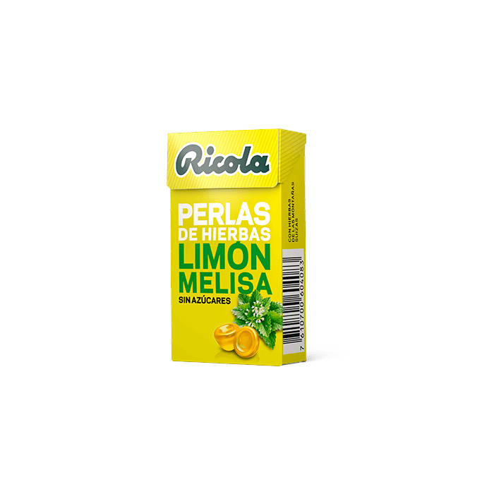 Ricola Perlas de Hierbas Limón Melisa 25g