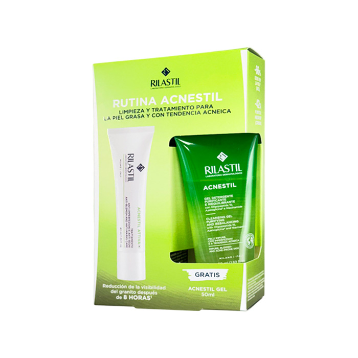 Rilastil Acnestil Attiva + 40ml +  Acnestil Gel Limpiador 50ml