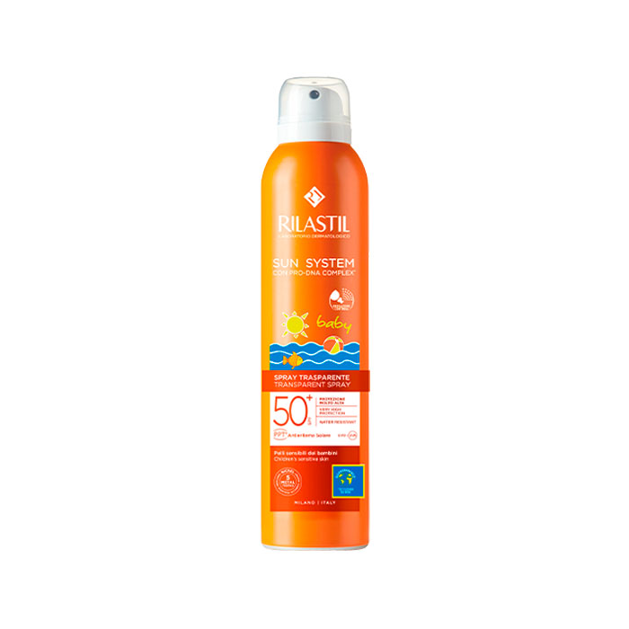 Rilastil Sun System Baby Spray Transparente Spf50+ 200ml