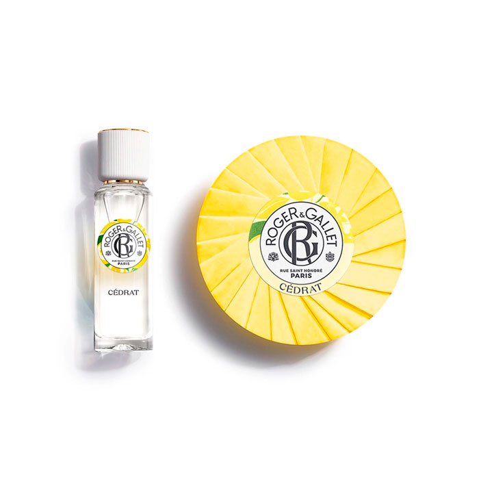 Roger & Gallet Cédrat Pack Agua Perfumada 30ml + Jabón Redondo 100g