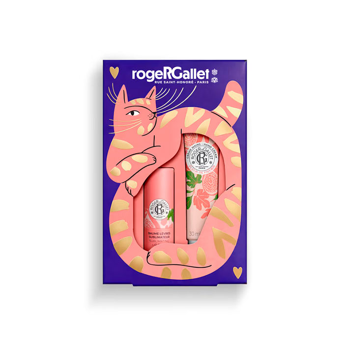 Roger & Gallet Cofre Fleur de Figuier Bálsamo Labios Sublimador 3.5g + Crema de Manos Bienestar 30ml
