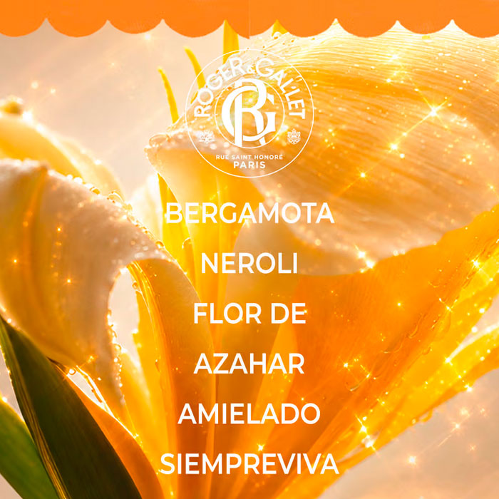Roger & Gallet Cofre Néroli Agua Perfumada Bienestar 100ml + Leche Corporal Bienestar 250ml