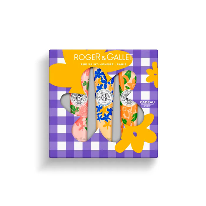 Roger & Gallet Trío Crema de Manos Fleur de Figuier 30ml + Vanille Soleil 30ml + Néroli 30ml
