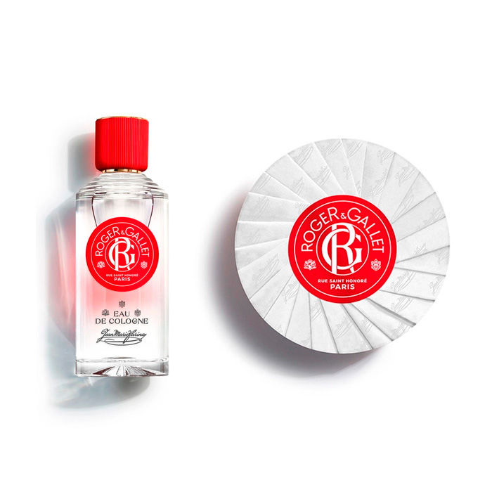 Roger & Gallet Jean Marie Farina Pack Eau de Cologne 100ml + Jabón Perfumado 100g