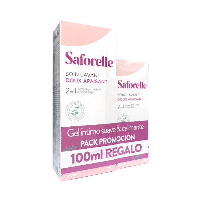 Saforelle Cuidado Íntimo Activo 250ml + 100ml