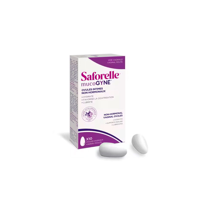 Saforelle Mucogyne Ovulo Vaginal No Hormonal 10 Unidades