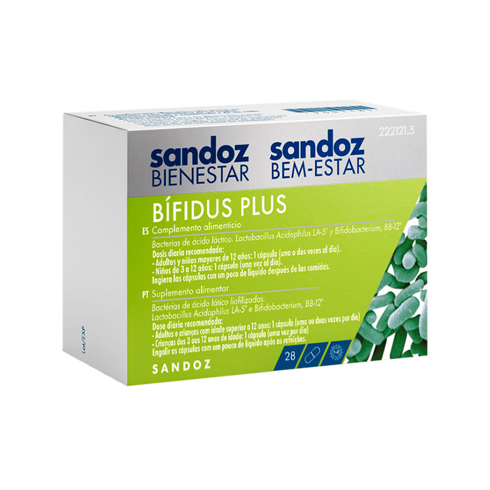 Sandoz Bienestar Bífidus Plus 28 Cápsulas