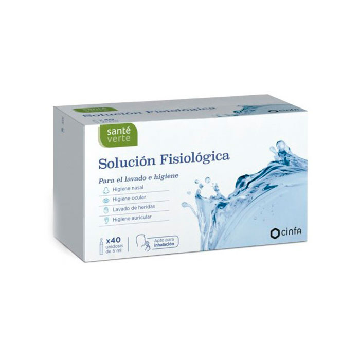 Santé Verde Solución Fisiológica 40 Unidosis