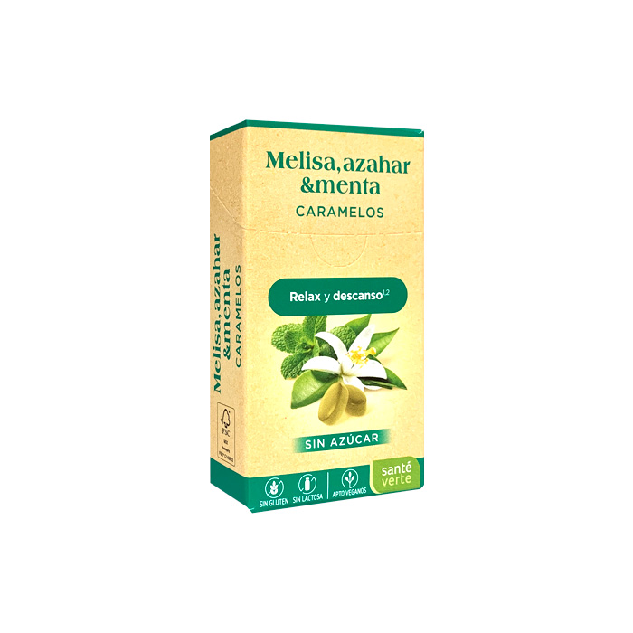 Santé Verte Caramelos Melisa Azahar y Menta 35g