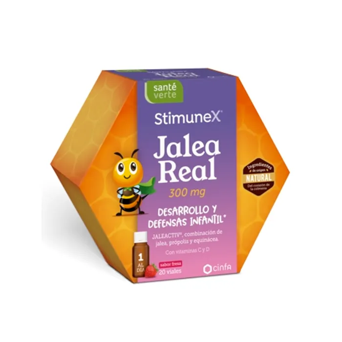 Comprar Santé Verte Jalea Real Desarrollo y Defensas Infantil – 20 Viales