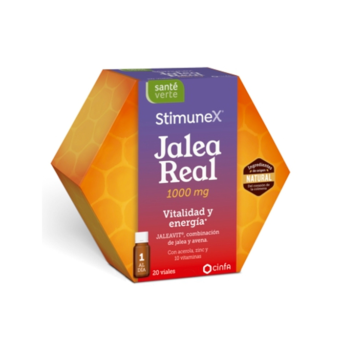 Santé Verte Jalea Real Vitalidad y Energía 20 Viales