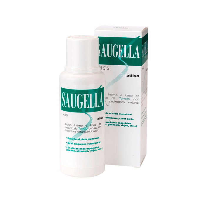 Saugella Attiva Jabon 250ml