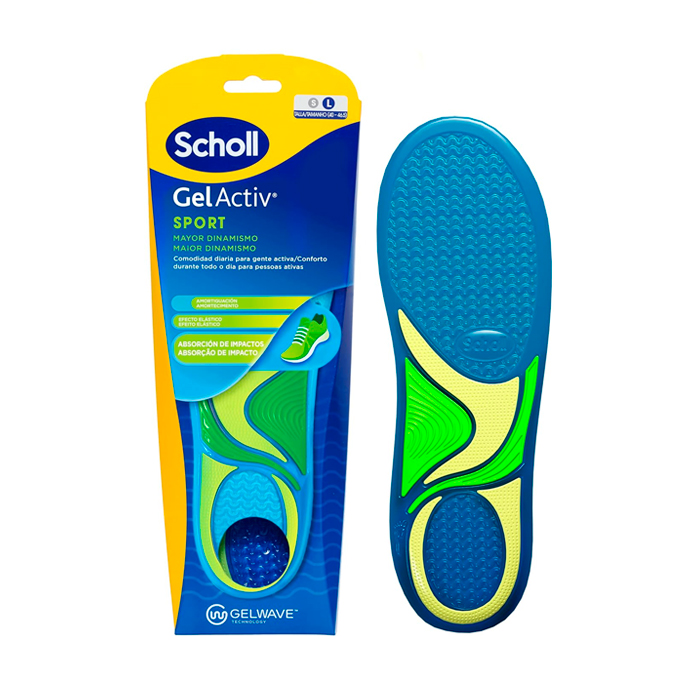 Scholl Plantilla Gelactiv Sport Hombre