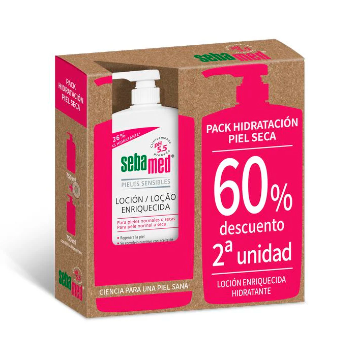 Sebamed Loción Enriquecida Duplo 750+750ml