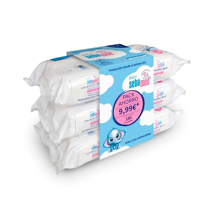 Sebamed Toallitas Limpiadoras 3x60 Unidades