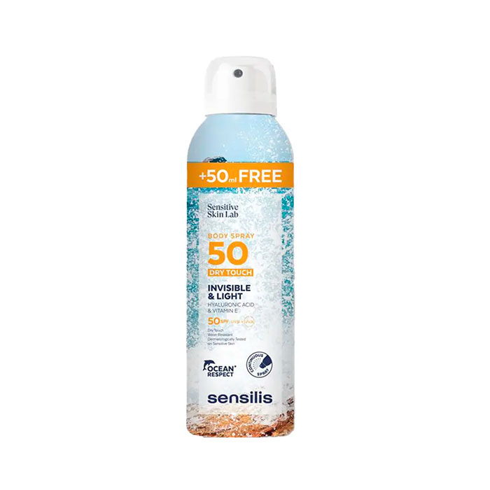 Sensilis Fotoprotector Body Spray Dry Touch Spf50 250ml