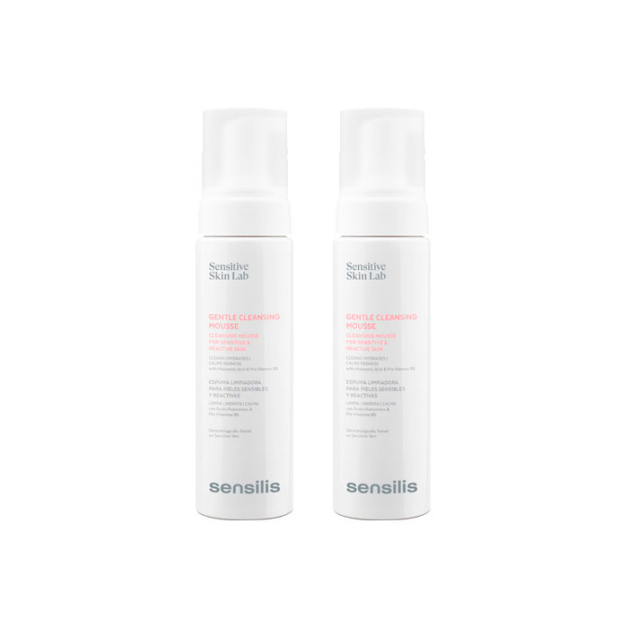 Sensilis Gentle Cleansing Mousse Duplo 200ml + 200ml