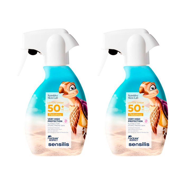 Sensilis Pediatrics Lotion Spray Spf50+ Duplo 200ml + 200ml