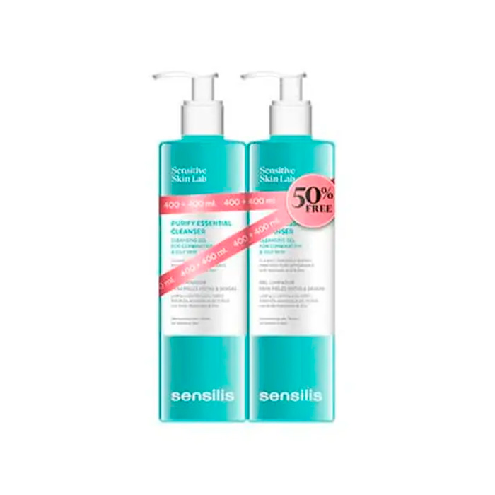 Sensilis Purify Essential Cleanser Duplo 400ml + 400ml