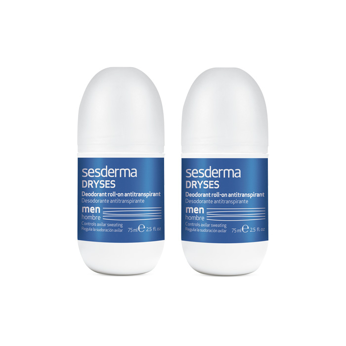 Sesderma Dryses Men Desodorante Roll-on Antitranspirante Duplo 75ml+75ml