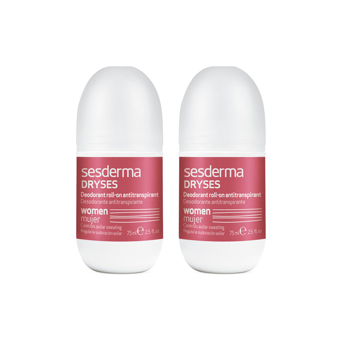Sesderma Dryses Women Desodorante Roll-on Antitranspirante Duplo 75ml+75ml