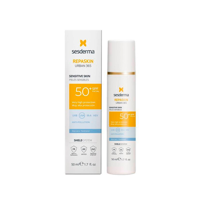 Sesderma Repaskin Urban 365 Pieles Sensibles Spf50+ 50ml