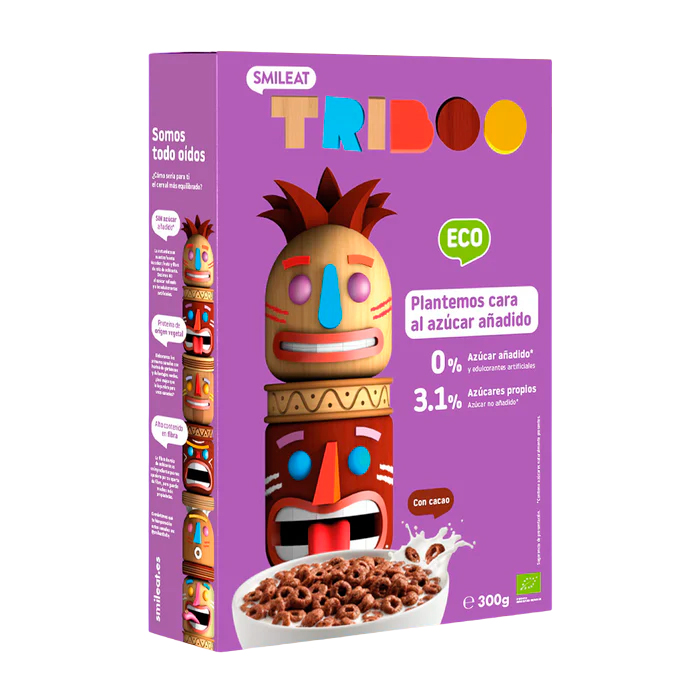 Smileat Cereales Triboo con Cacao 300g
