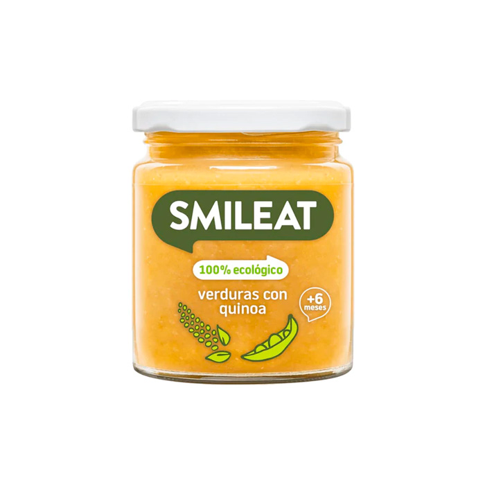 Smileat Tarrito Ecológico Verdura con Quinoa +6m 230g