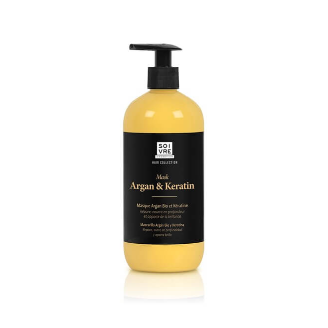 Soivre Mascarilla Argán Bio y Keratina 500ml