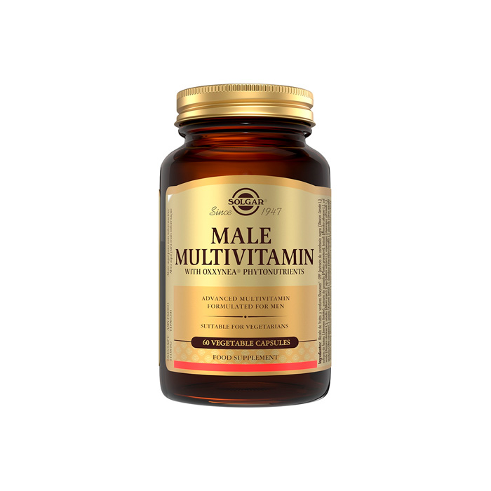 Solgar Male Multivitamínico 60 Cápsulas