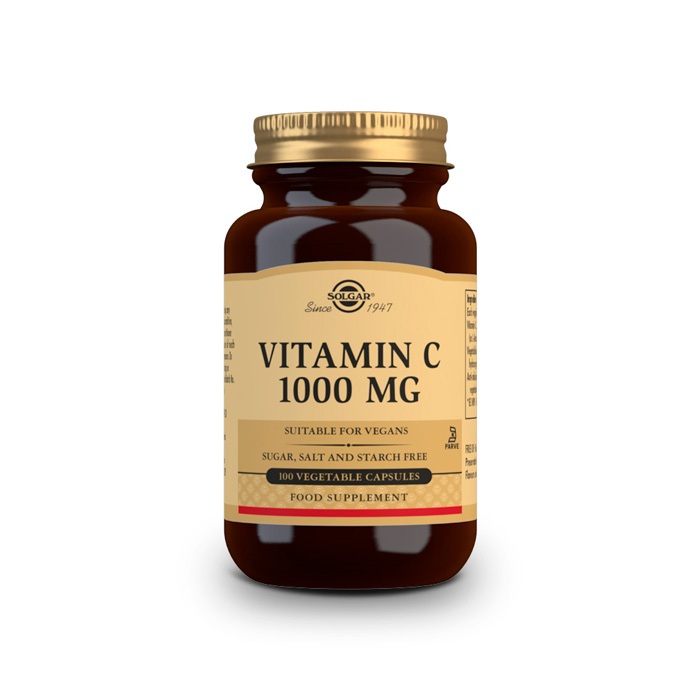 Solgar Vitamina C 1000 mg 100 Cápsulas Vegetales