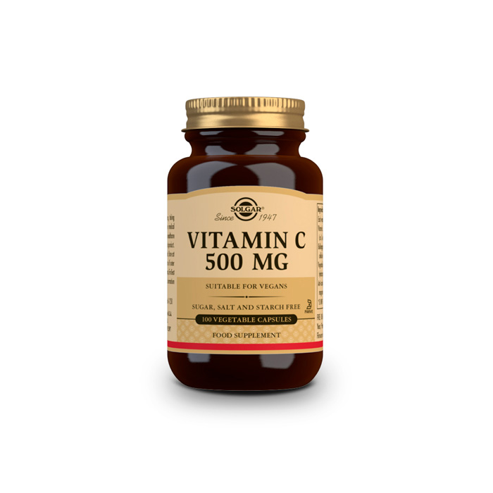 Solgar Vitamina C 500 mg 100 Cápsulas Vegetales