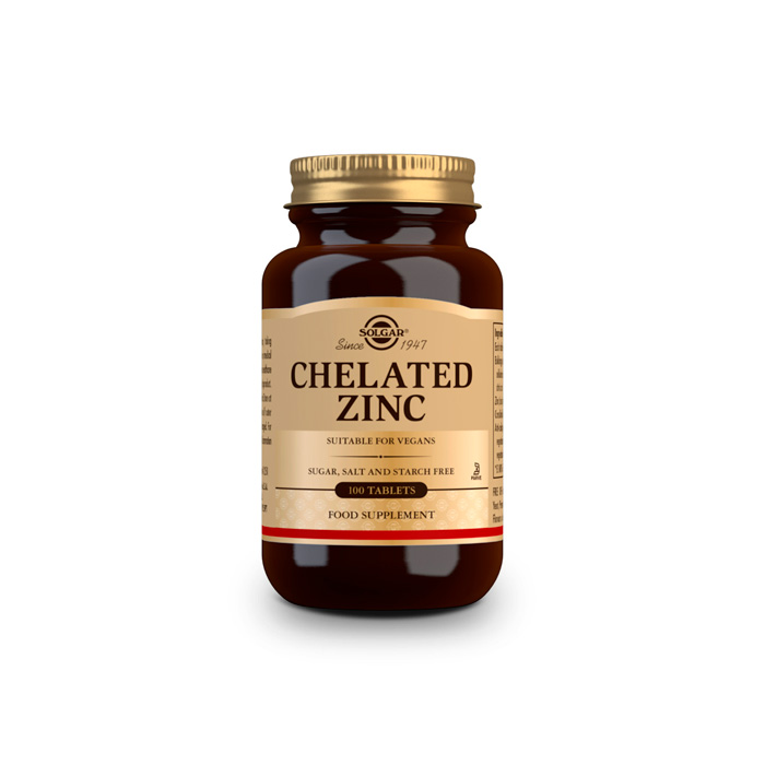 Solgar Zinc Quelado 100 Comprimidos