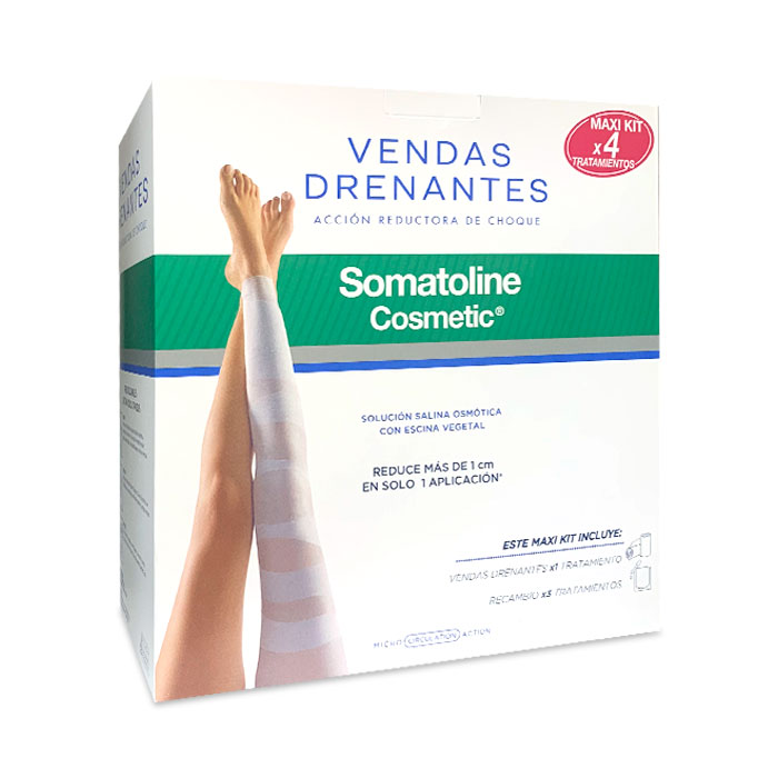 Somatoline Maxi Kit Vendas Reductoras Drenantes