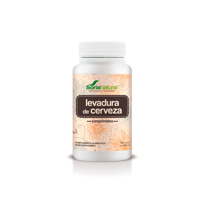 Soria Natural Levadura de Cerveza 500 Comprimidos