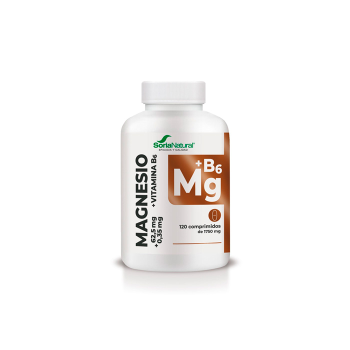Soria Natural Magnesio + Vitamina B6 120 Comprimidos