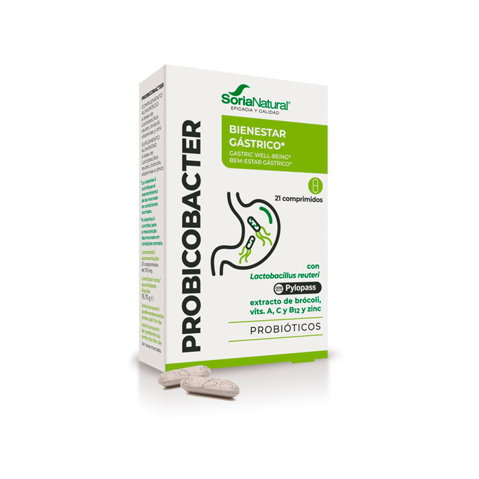 Soria Natural Probicobacter 21 Comprimidos