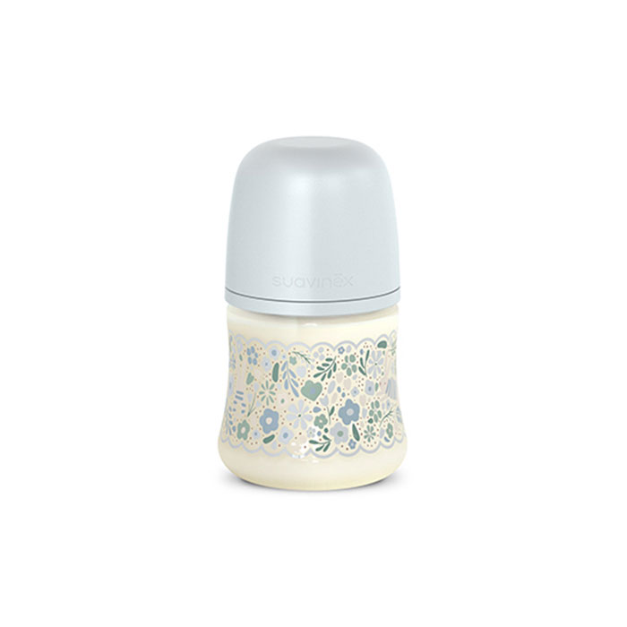Suavinex Biberón Poliamida Wonderland Tetina Fisiológica Sx Pro Silicona Flujo Lento 150ml Azul Transparente