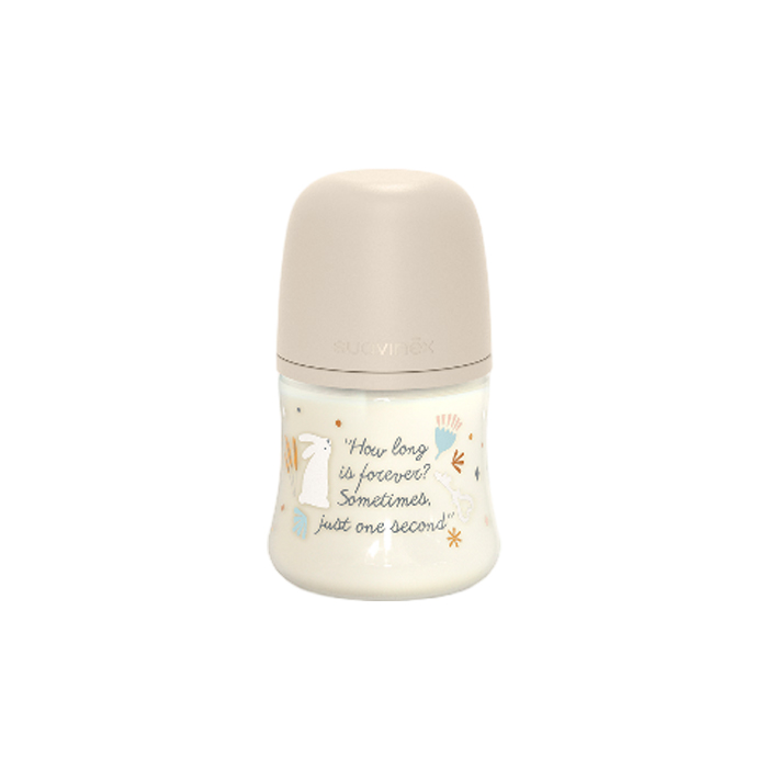Suavinex Biberón Poliamida Wonderland Tetina Fisiológica Sx Pro Silicona Flujo Lento 150ml Beige