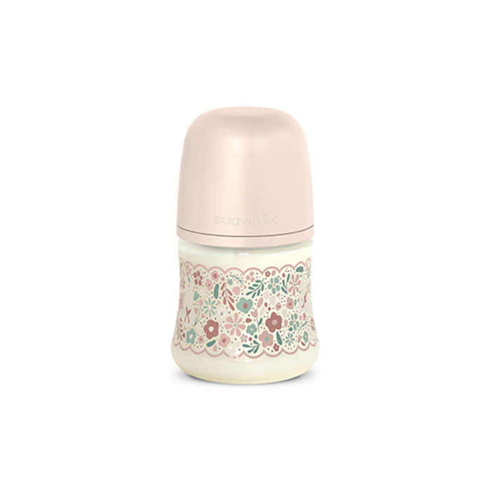 Suavinex Biberón Poliamida Wonderland Tetina Fisiológica Sx Pro Silicona Flujo Lento 150ml Rosa Transparente