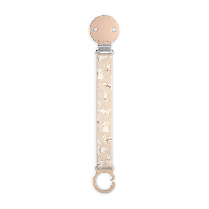Suavinex Broche Cinta Wonderland +0m Conejos Marrón