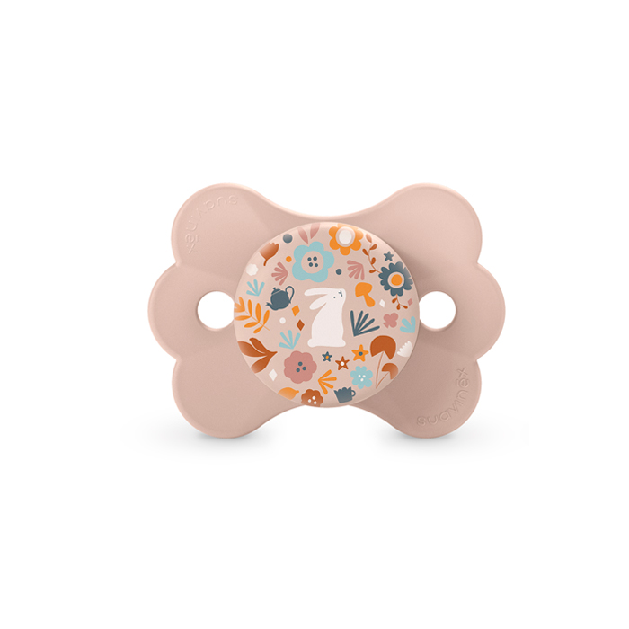 Suavinex Chupete Butterfly Wonderland Tetina Fisiológica Sx Pro Silicona 0-6m Rosa Conejo