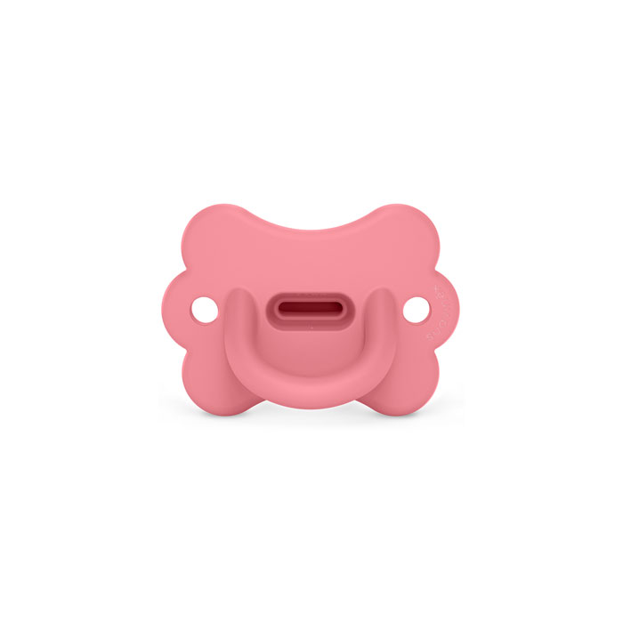 Suavinex Chupete Todosilicona Smoothie Butterfly Colour Essence Tetina Fisiológica Sx Pro 0-6m Rosa Coral
