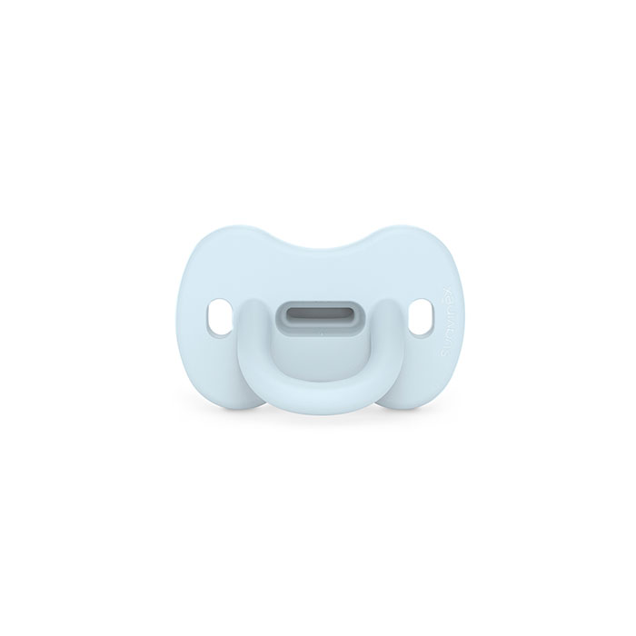 Suavinex Chupete Todosilicona Smoothie Colour Essence Mini Tetina Fisiológica Sx Pro -2-2m Azul Claro