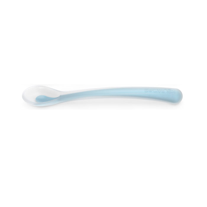 Suavinex Cuchara de Silicona Colour Essence Azul