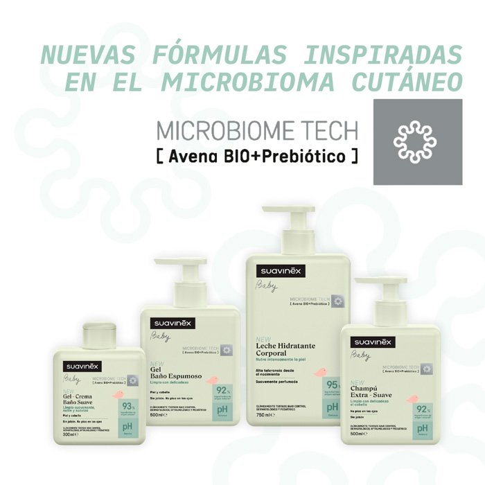 Suavinex Gel Baño Espumoso 500ml + Leche Hidratante Corporal 500ml