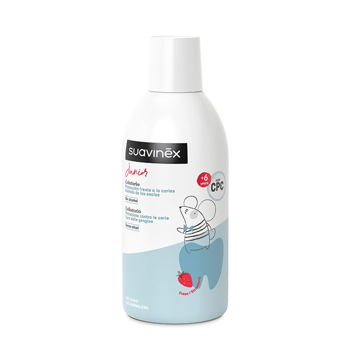 Suavinex Junior Colutorio Sabor Fresa 500ml