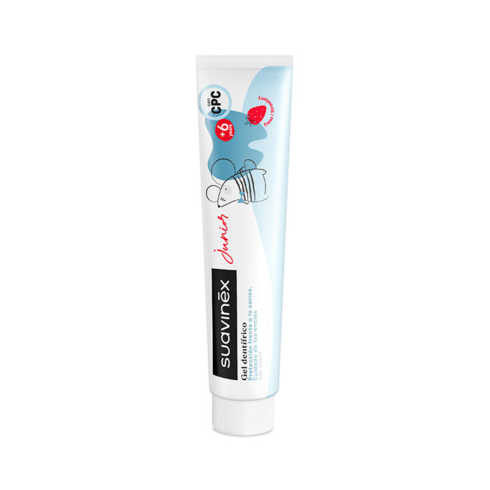 Suavinex Junior Gel Dentífrico Sabor Fresa 75ml