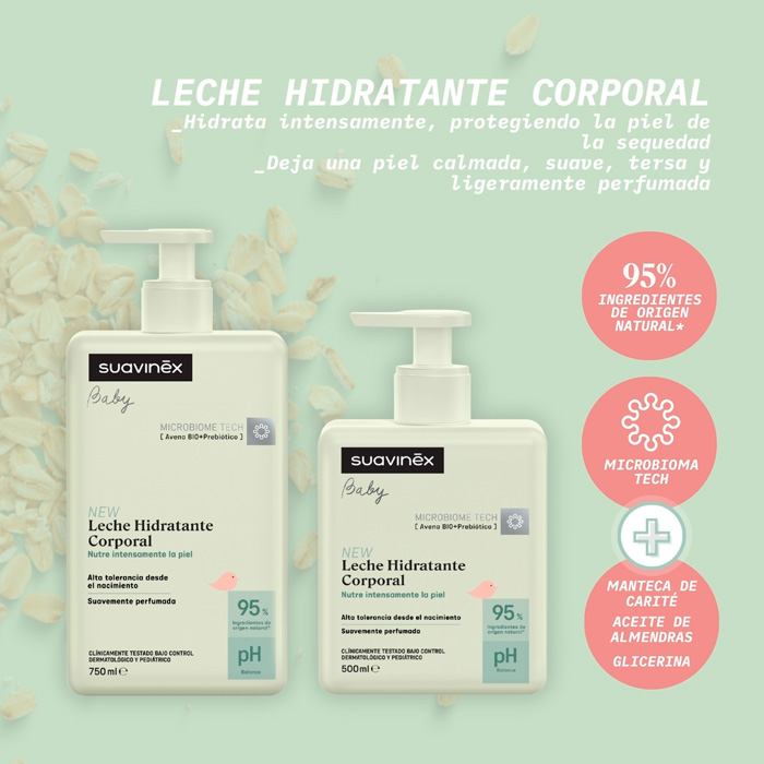 Suavinex Leche Hidratante Corporal 750ml